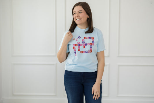 Valentine Crossword T-Shirt