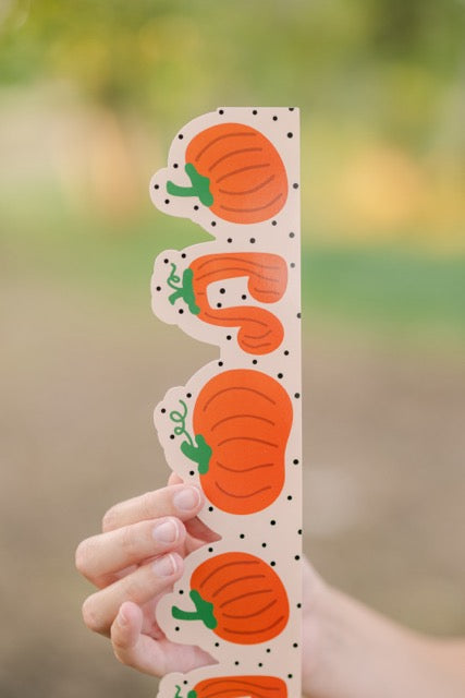 Pumpkin Patch Bulletin Board Border