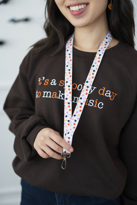 Spooky Stars Lanyard