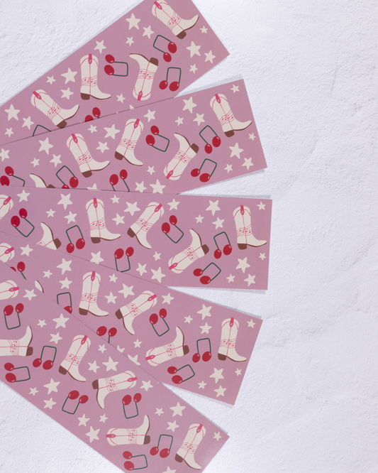 Pink Cowgirl Bulletin Board Border