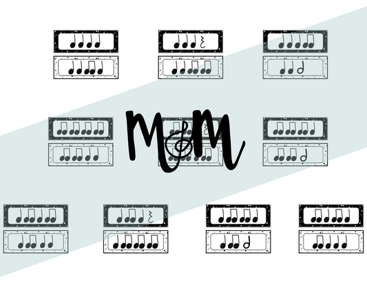 Concert Black: Rhythm Cards DIGITAL DOWNLOAD