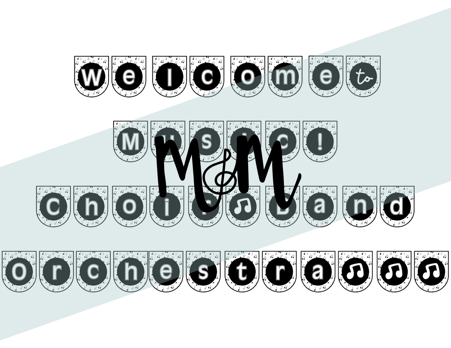Concert Black: Welcome Banner DIGITAL DOWNLOAD