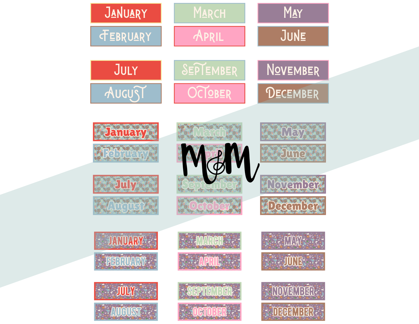 Carnival of Music: Pocket Chart Calendar | Music Classroom Decor