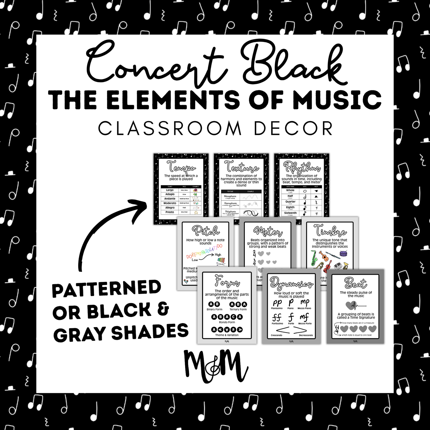 Concert Black: Elements of Music DIGITAL DOWNLOAD