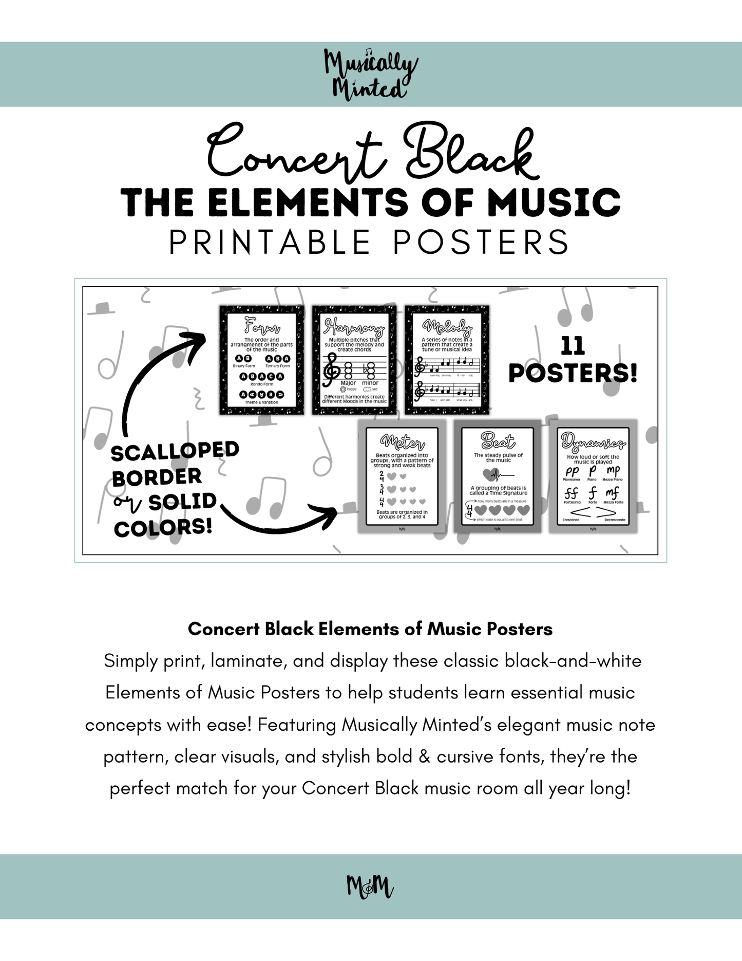 Concert Black: Elements of Music DIGITAL DOWNLOAD