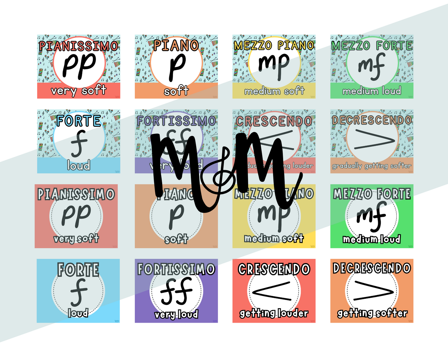 Elementary Instruments: Dynamic Posters DIGITAL DOWNLOAD