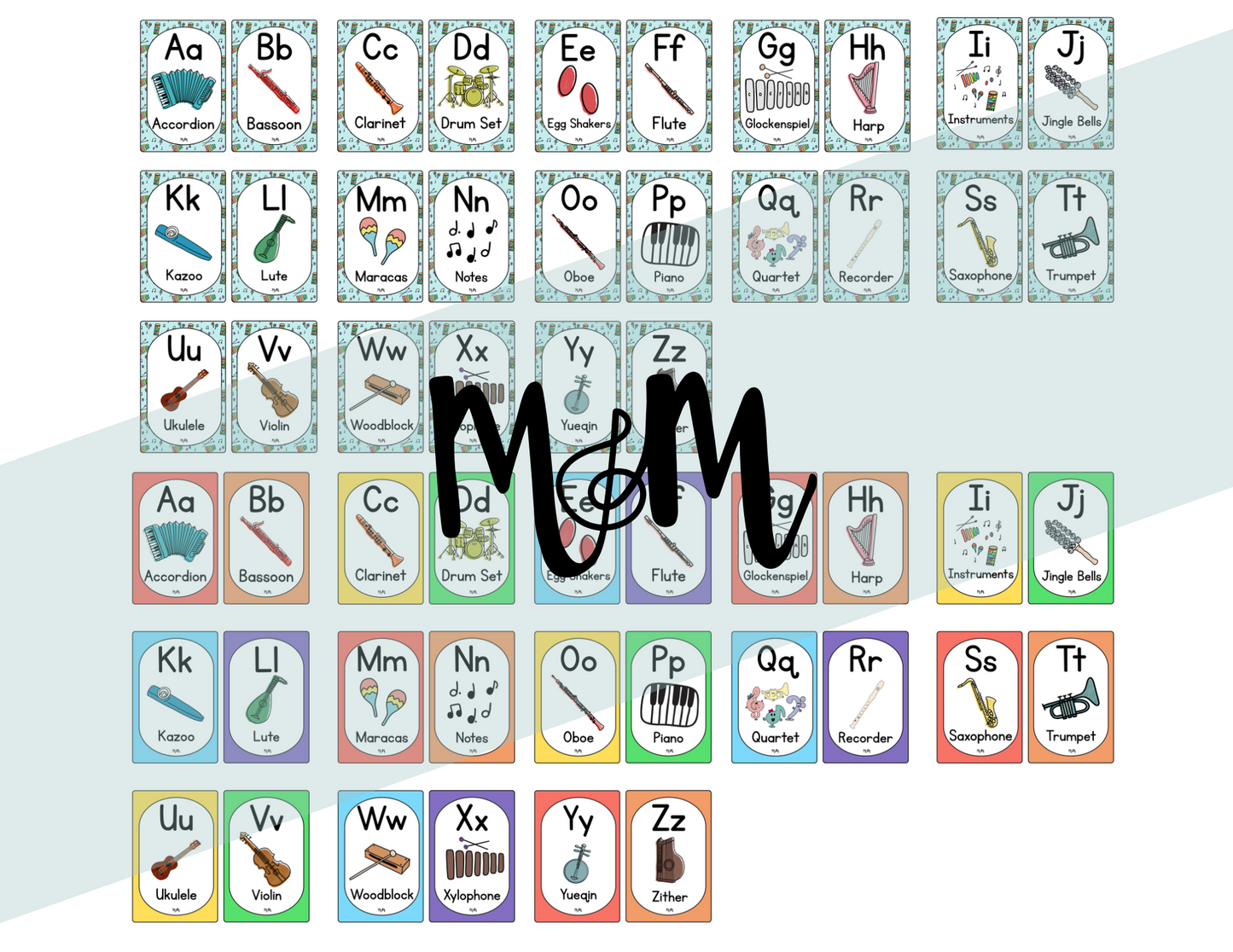 Elementary Instruments: Music Alphabet DIGITAL DOWNLOAD