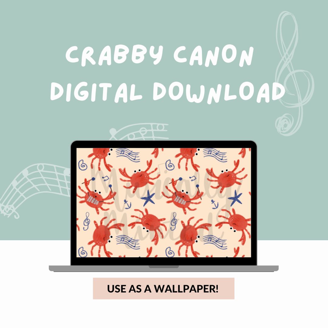 Crabby Canon Wallpaper DIGITAL DOWNLOAD