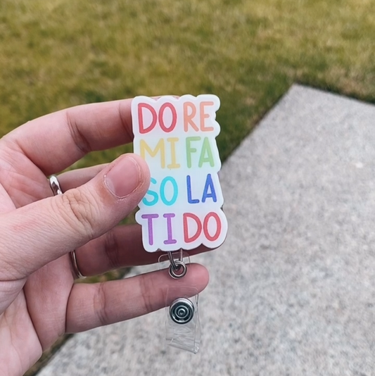 Solfege Badge Reel