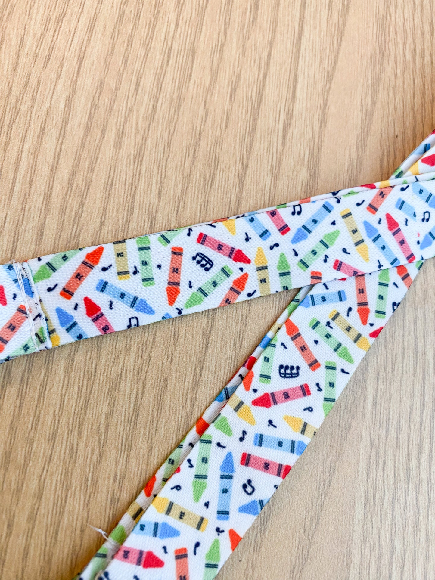 Solfege Crayon Lanyard