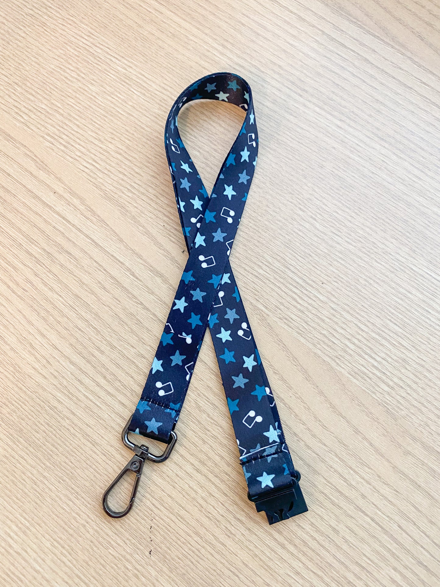 Midnight Stars Lanyard