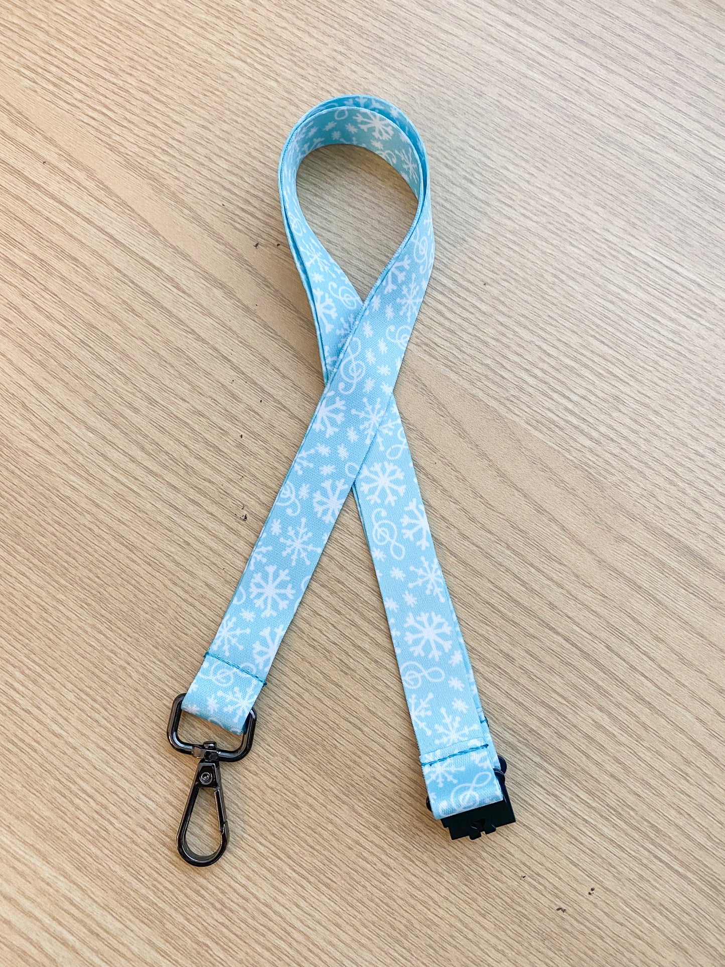 Let It Snow Lanyard