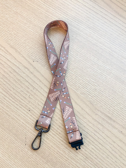 Music Room Essentials Neutral Lanyard