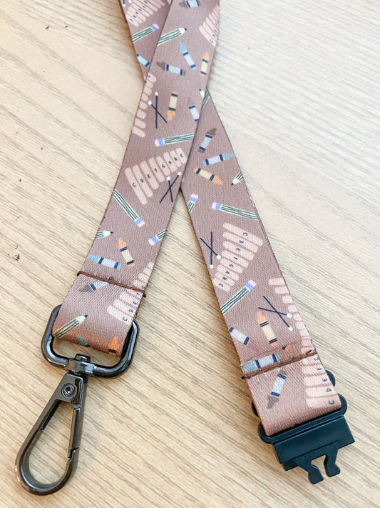 Music Room Essentials Neutral Lanyard