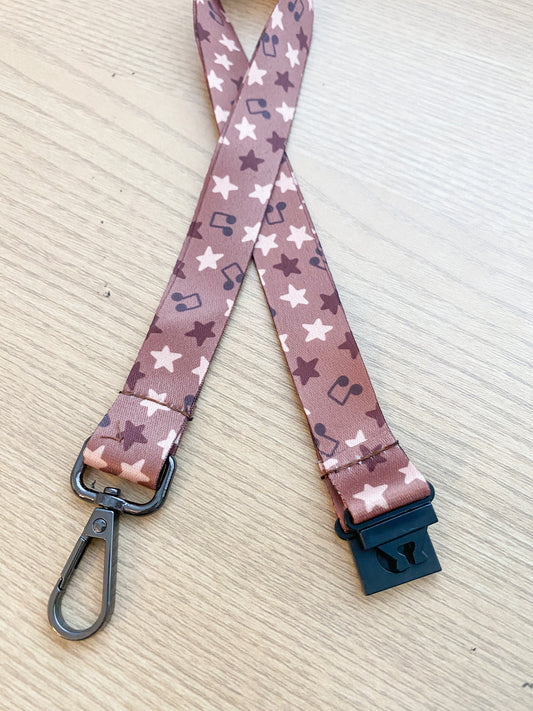 Neutral Stars Lanyard