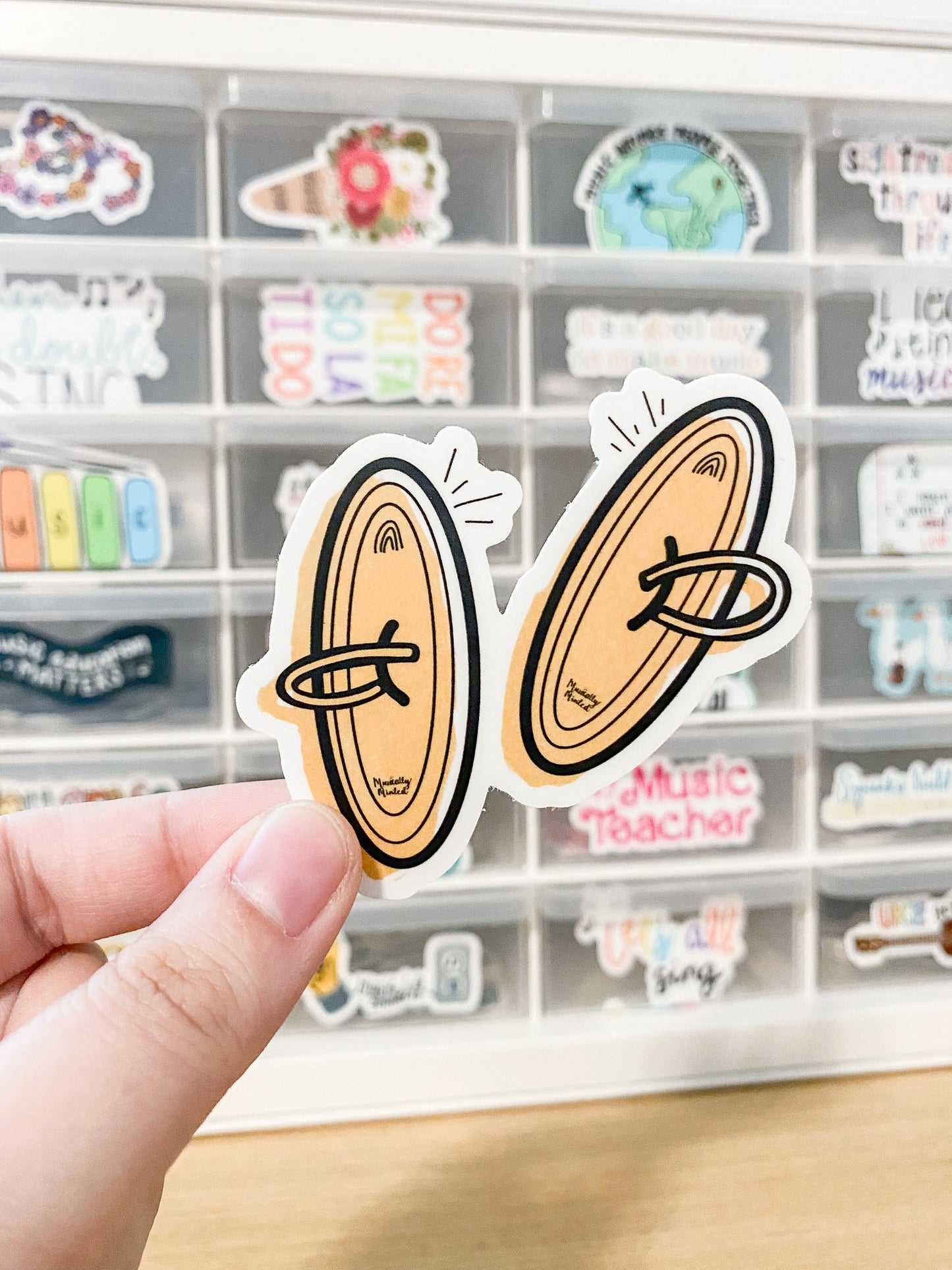 Crash Cymbals Sticker