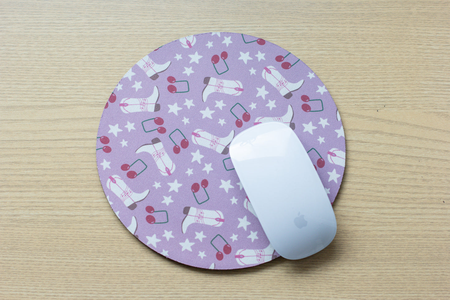 Pink Cowgirl Mousepad