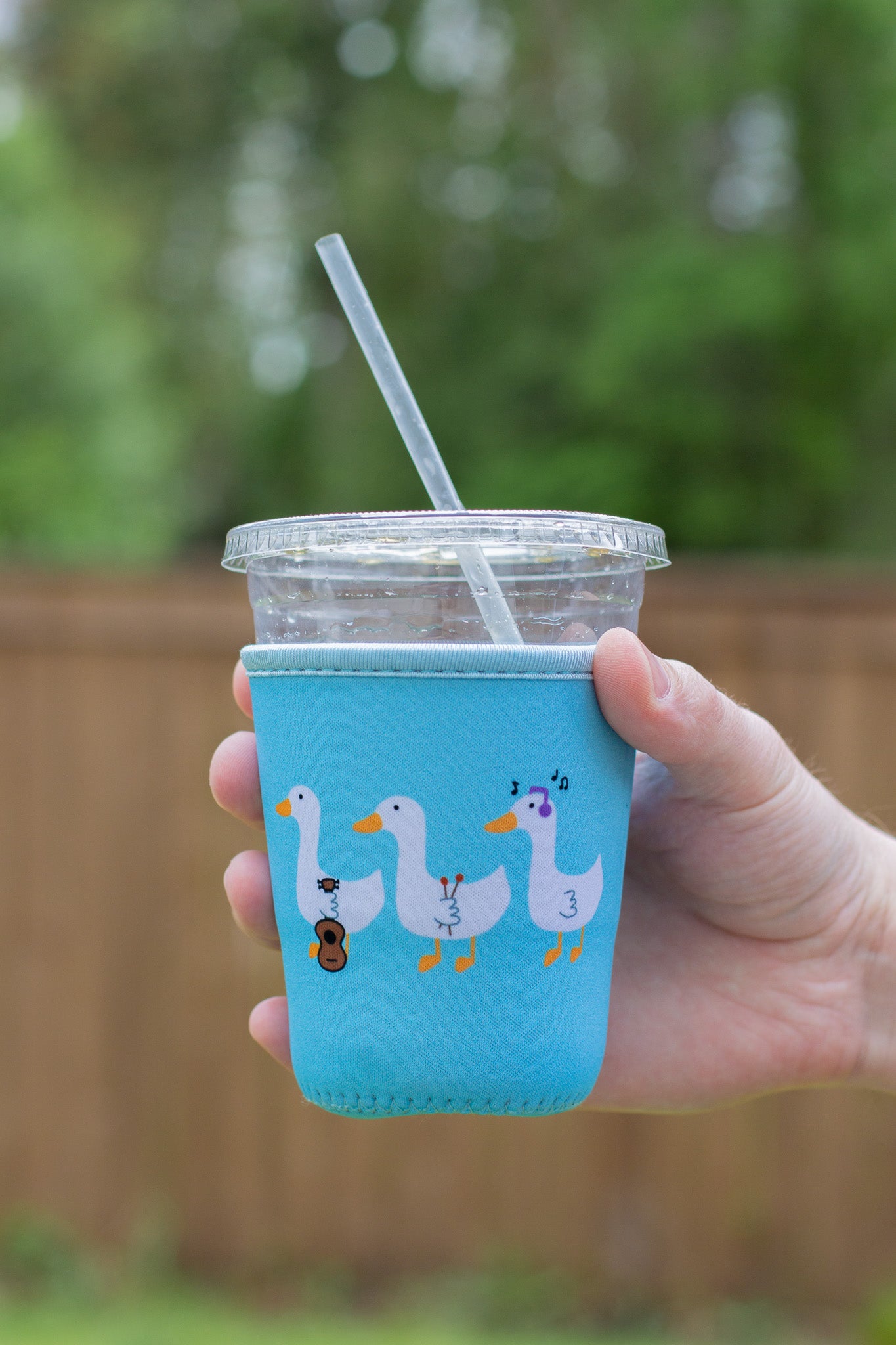 Silly Goose Trio Coffee Coozie