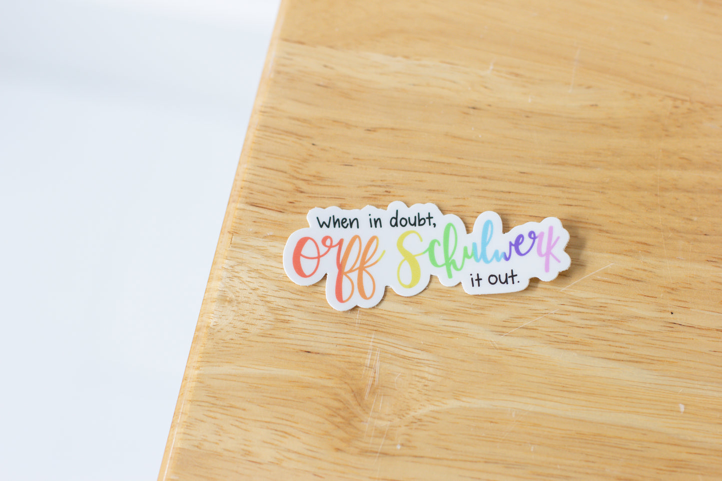 Orff Schulwerk Sticker