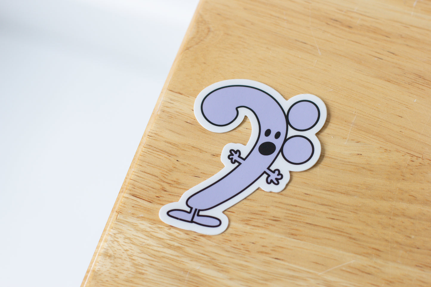 Bennett The Bass Clef Sticker