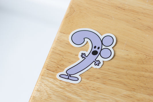 Bennett The Bass Clef Sticker