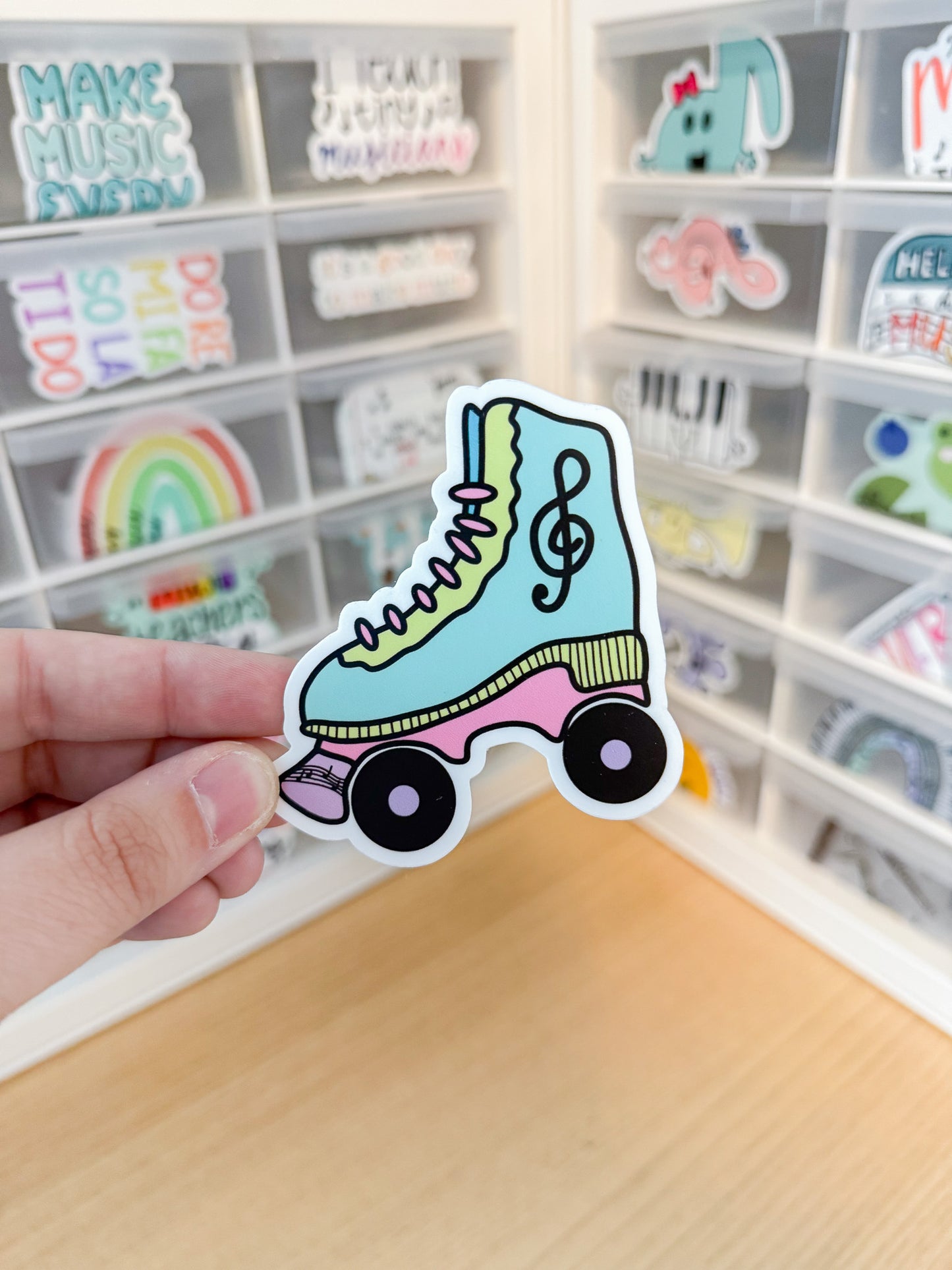 Rollerskate Sticker