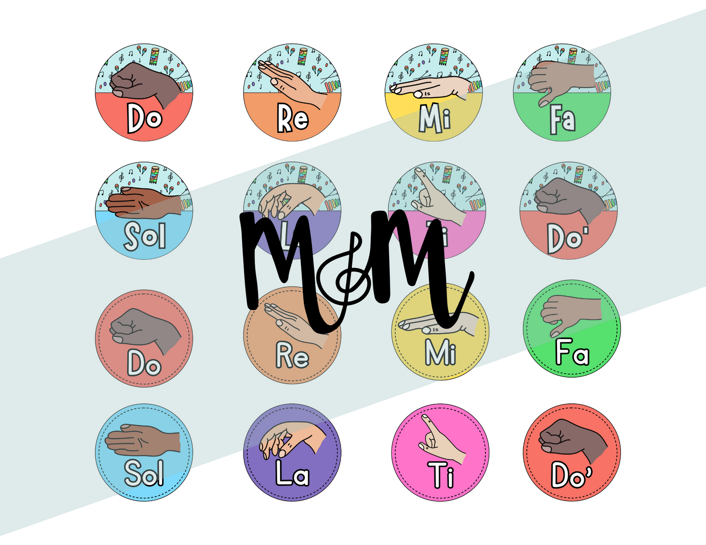 Elementary Instruments: Solfege Posters DIGITAL DOWNLOAD