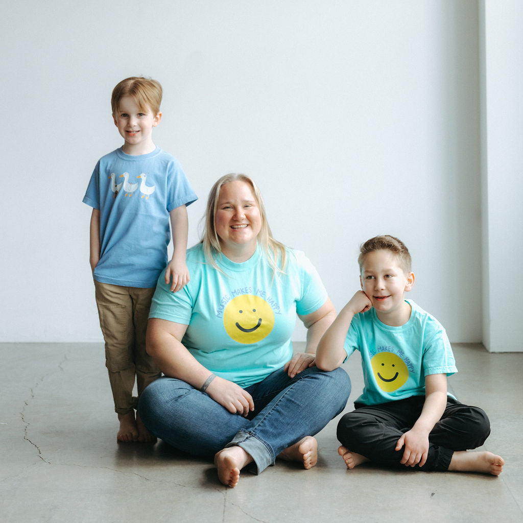 Music Makes Me Happy T-Shirt