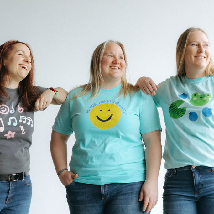 Music Makes Me Happy T-Shirt