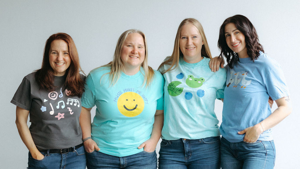 Music Makes Me Happy T-Shirt