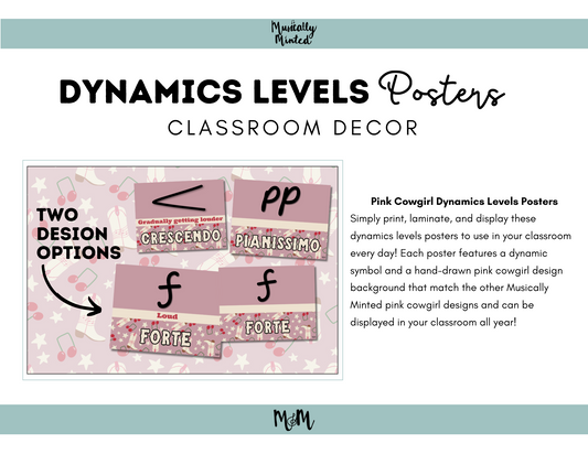 Pink Cowgirl: Dynamic Posters DIGITAL DOWNLOAD