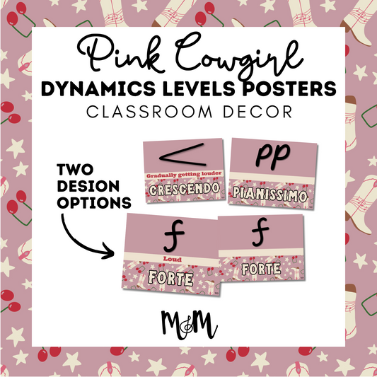 Pink Cowgirl: Dynamic Posters DIGITAL DOWNLOAD