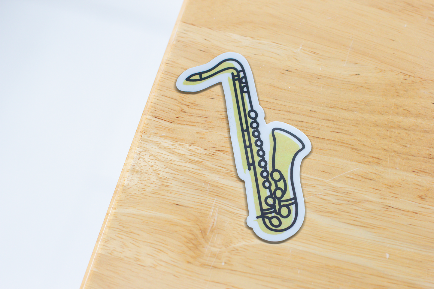 Saxophone Sticker