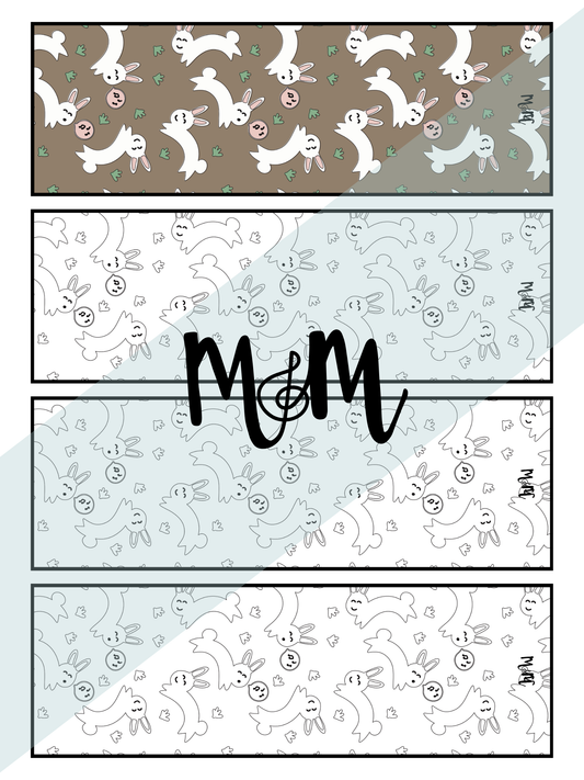 Spring Flowers | Music Bookmarks | Printable Coloring Activity DIGITAL DOWNLOAD