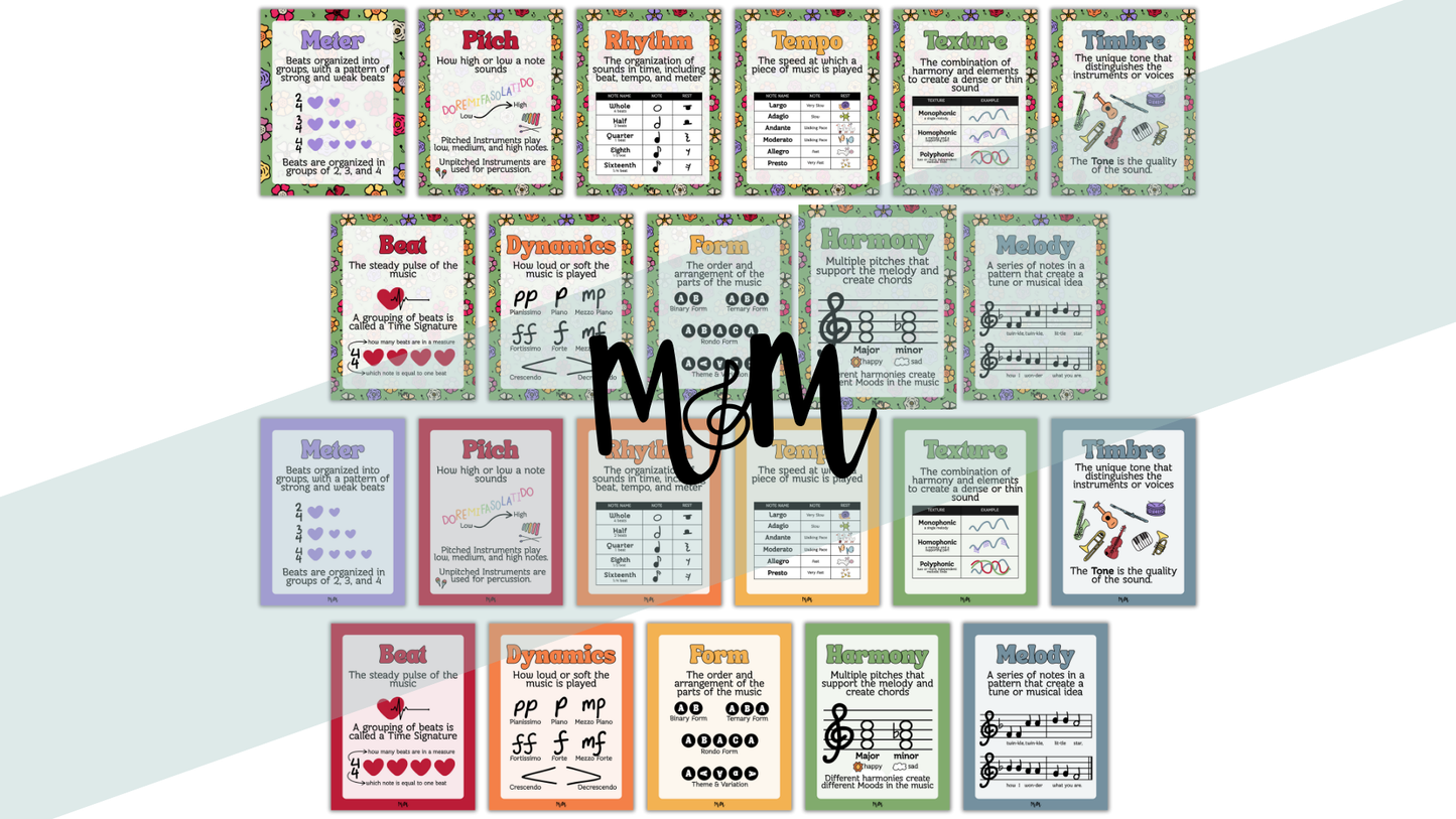 Spring Garden: Elements of Music DIGITAL DOWNLOAD