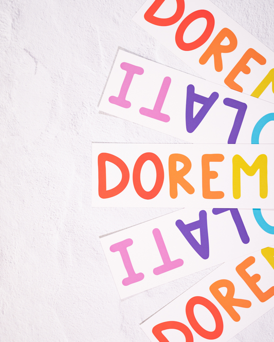 Solfege Bulletin Board Border