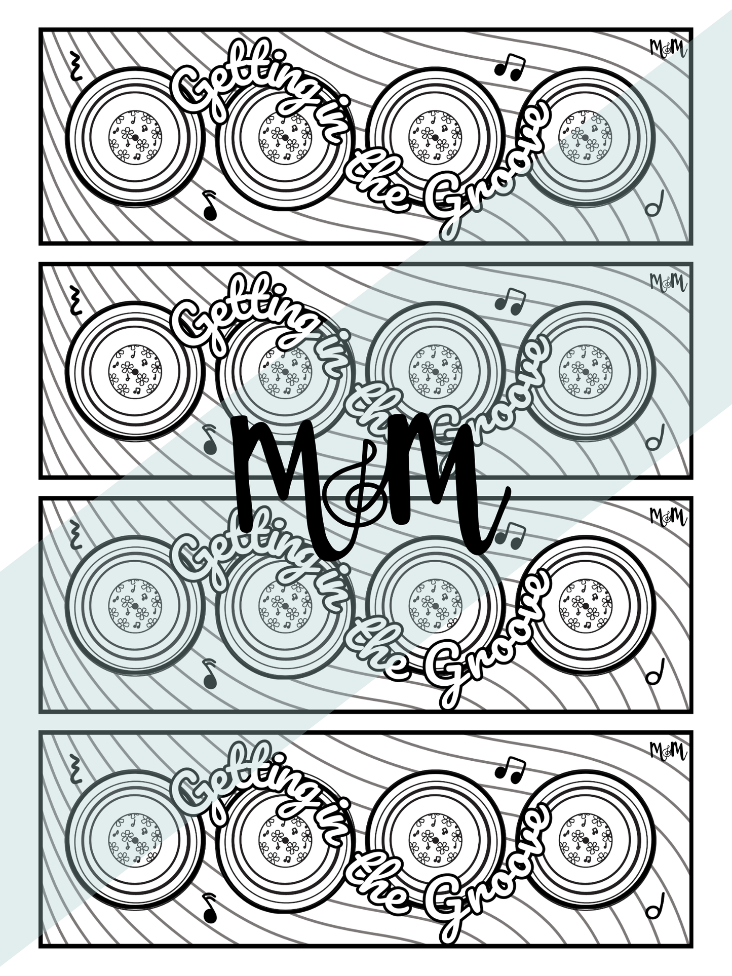 Welcome Back to Music: Bookmarks | Music Class Coloring Activity DIGITAL DOWNLOAD
