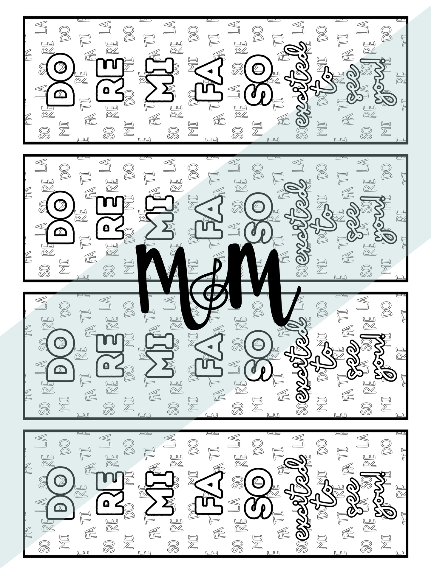 Welcome Back to Music: Bookmarks | Music Class Coloring Activity DIGITAL DOWNLOAD