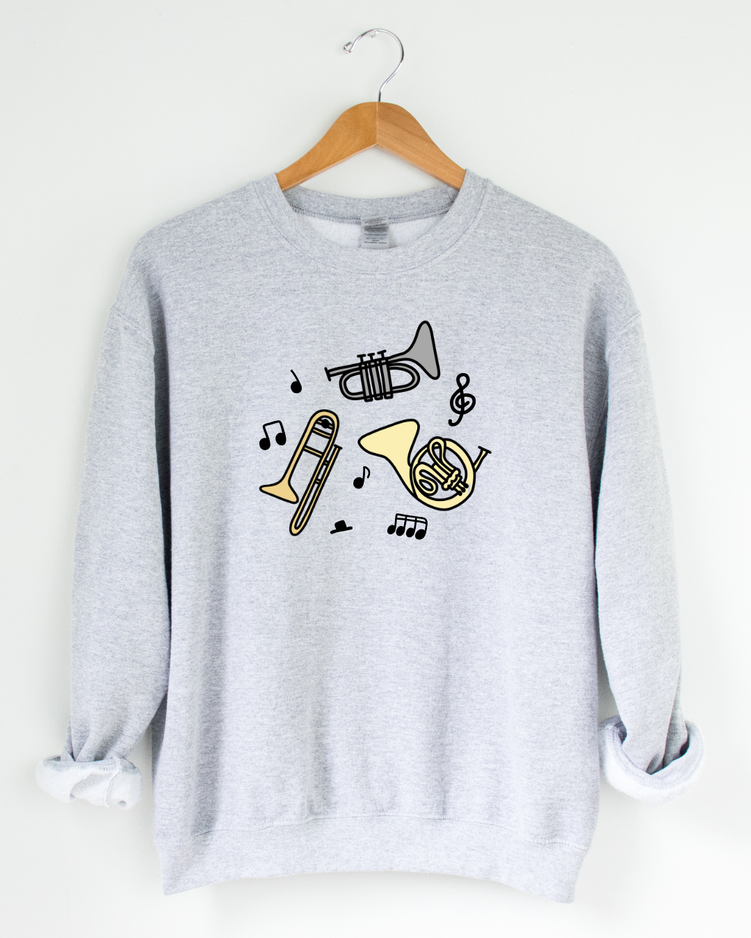 Brass Instruments Sweatshirt