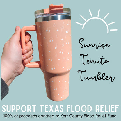 Sunrise Tenuto Tumbler - TEXAS STRONG