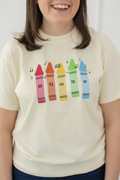 Solfege Crayons T-Shirt