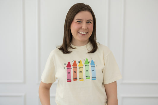 Solfege Crayons T-Shirt