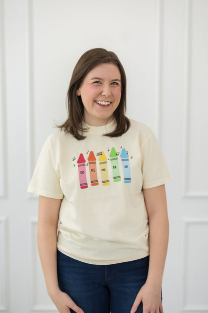 Solfege Crayons T-Shirt