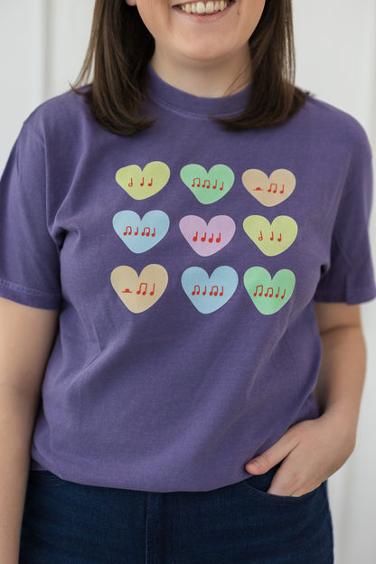 Melody Hearts T-Shirt