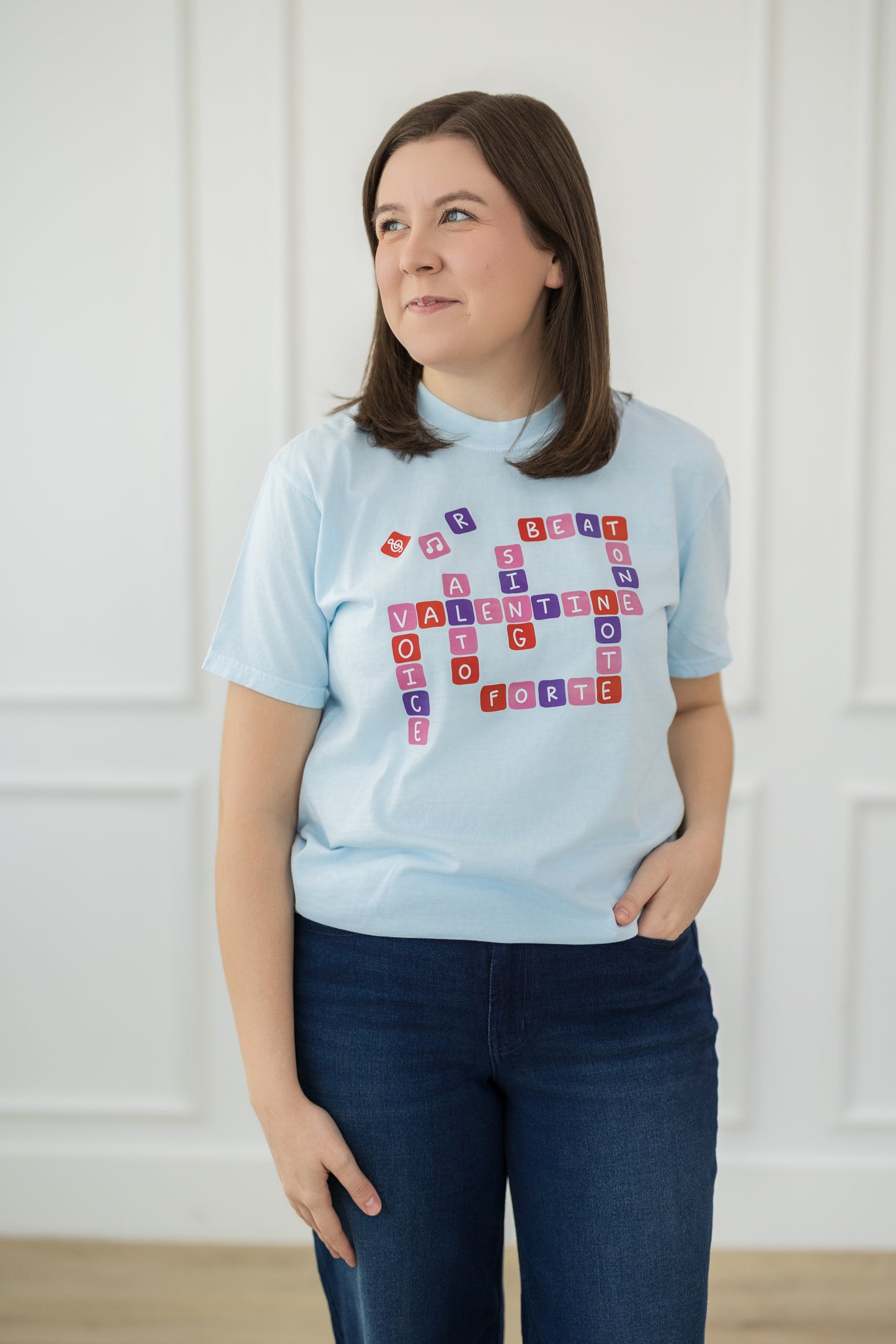 Valentine Crossword T-Shirt