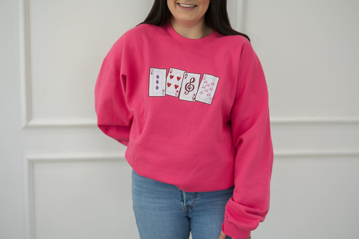 Deck Of Cards Sweatshirt