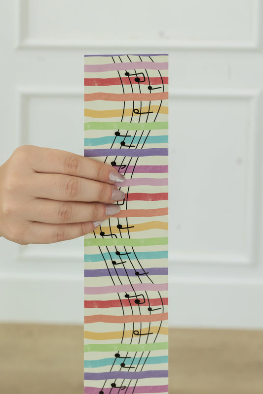Rainbow Stripes Bulletin Board Border