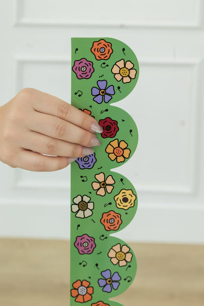 Spring Garden Bulletin Board Border