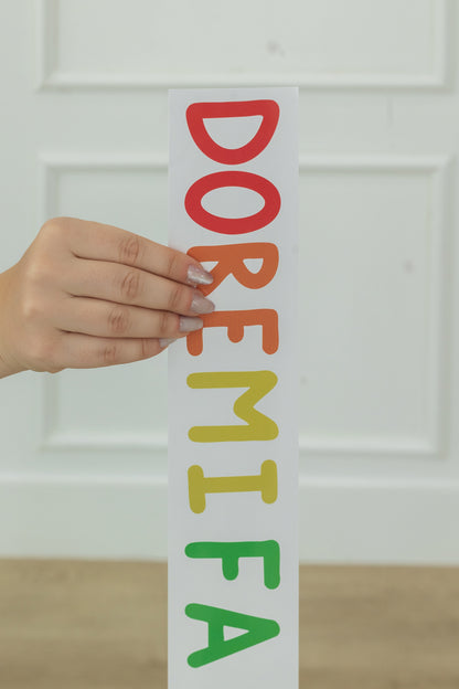 Solfege Bulletin Board Border
