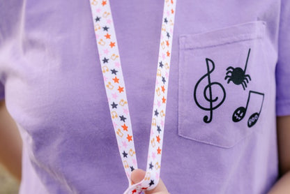 Spooky Stars Lanyard